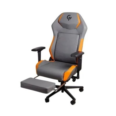 Porodo  Professional Gaming Chair - Gray-Orange